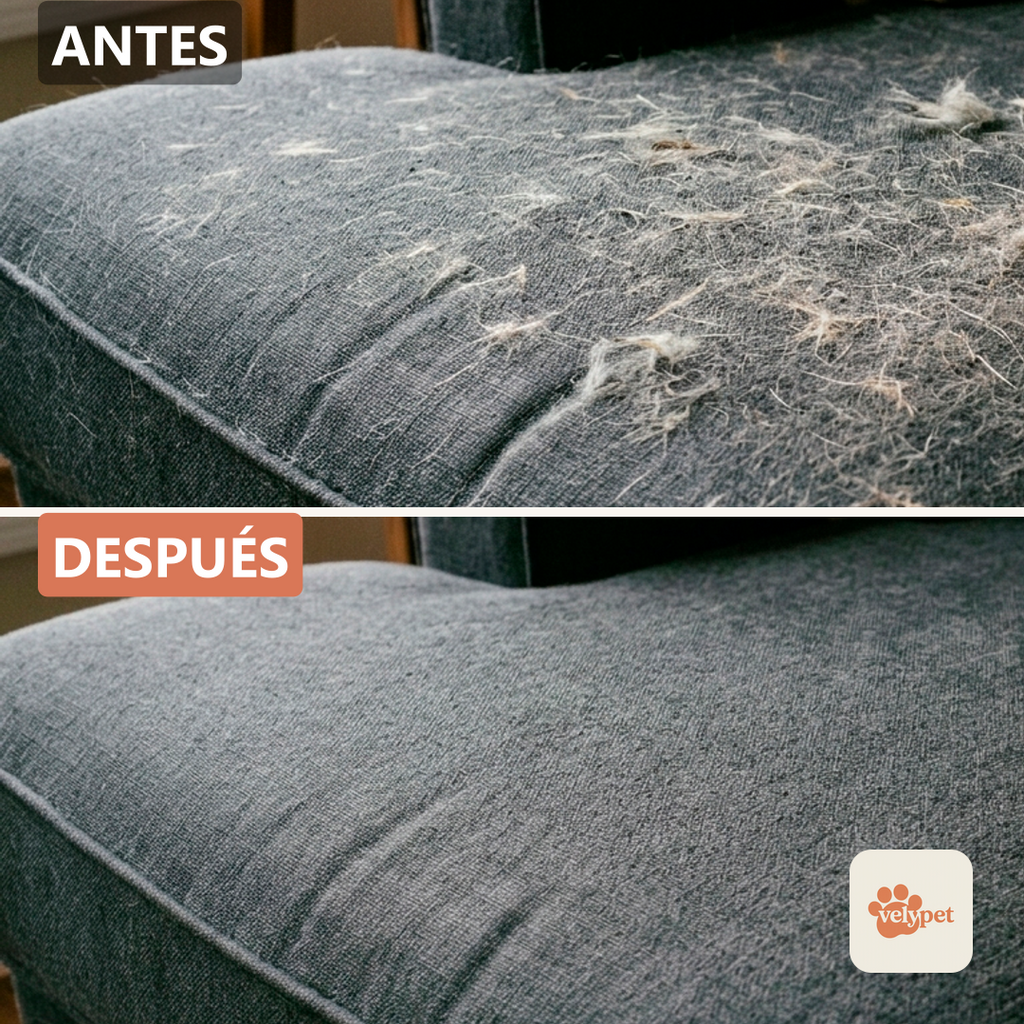 Kit Dúo Antipelo Velypet® — 2 Guantes Electroestáticos